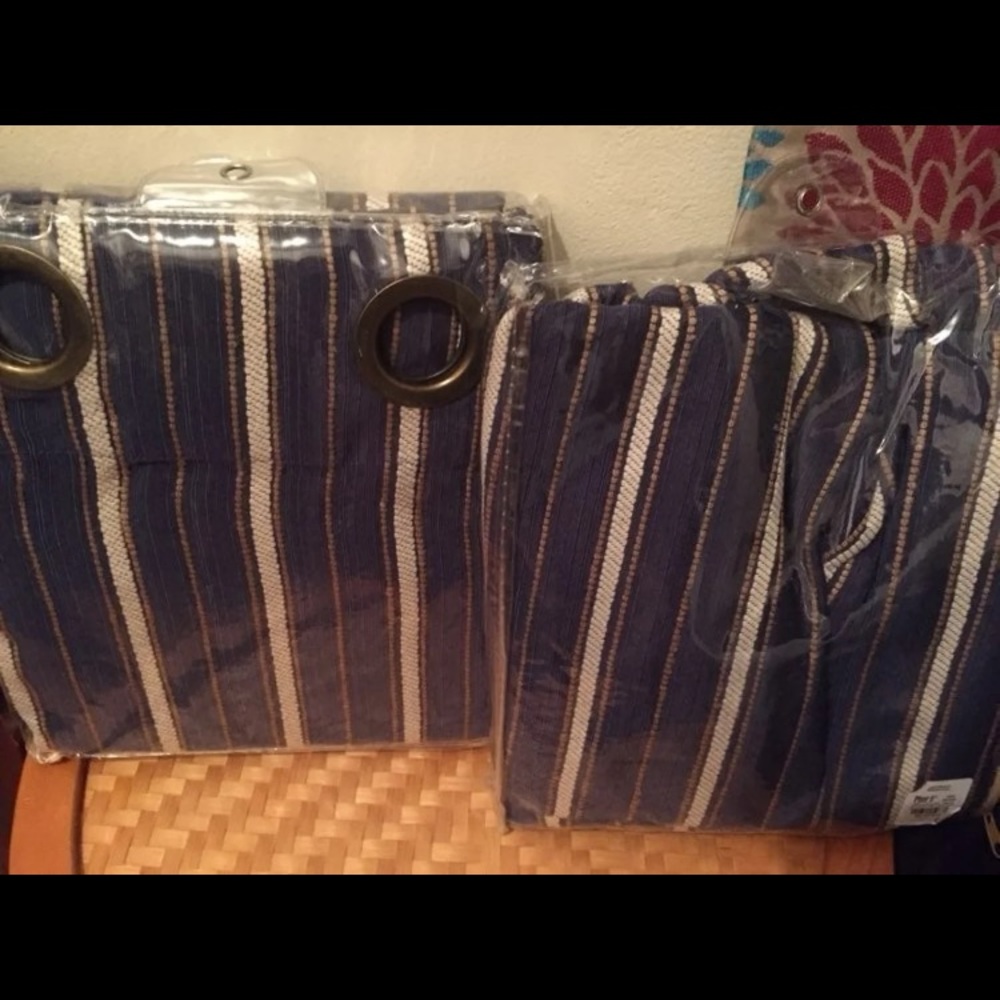 2 Brand New Pier 1 Curtains